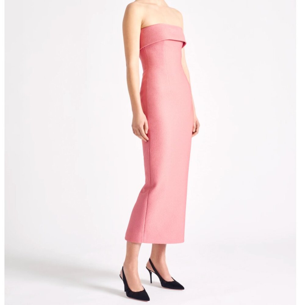NWT Emilia Wickstead Keeley Dress Mauve / Pink / Blush Size 6